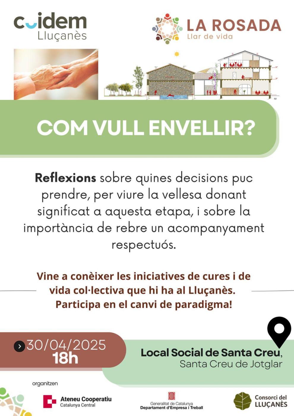 Com vull envellir